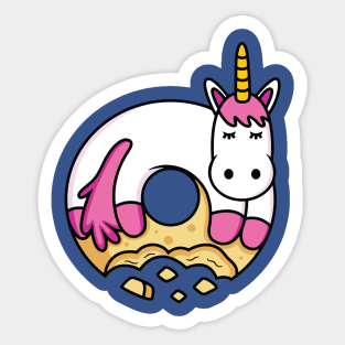 donut unicorn 3 Sticker